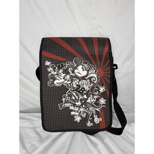 Disney Pin Trading Bag Book Urban Sketch Art Mickey Mouse 1928 Satchel Purse